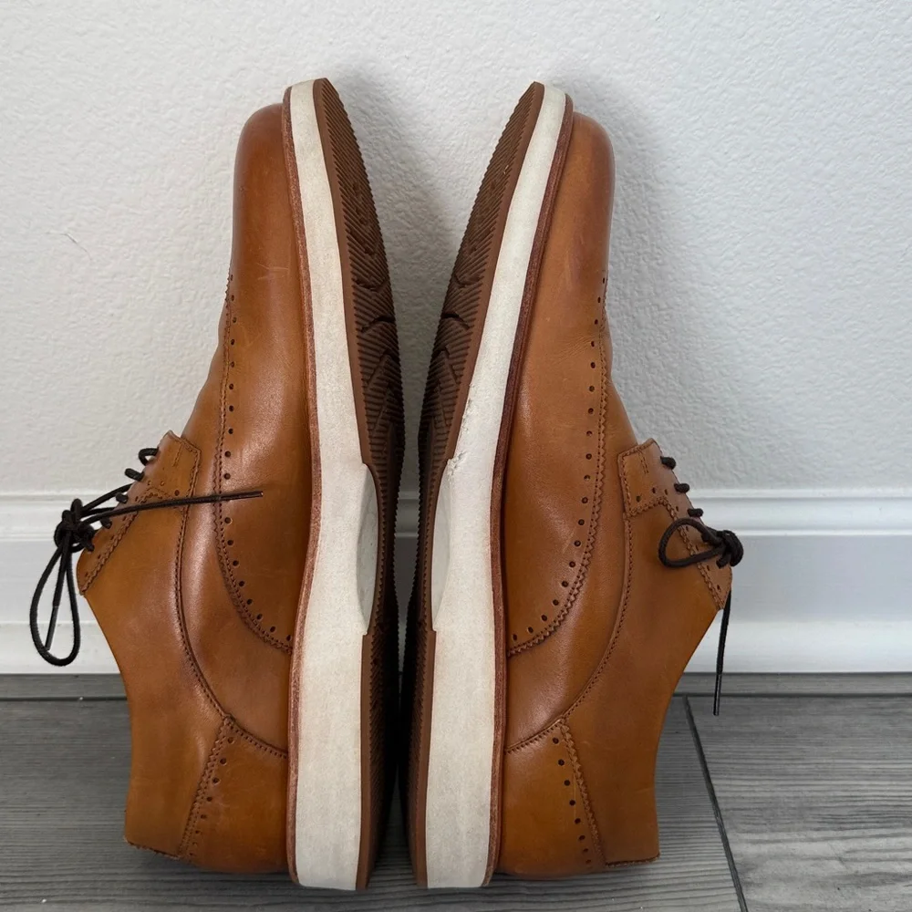 Allen Edmonds Mayfair Brown Patent Leather Dress Shoes